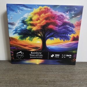 Rainbow Tree of Life - 1000 Piece Jigsaw Puzzle